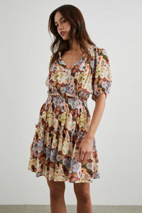 Fiorella Dress in Painted Floral