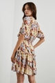 Fiorella Dress in Painted Floral