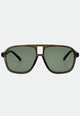 Quinn Sunglasses Grey/Light Green