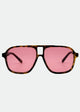 Quinn Sunglasses Tort/Pink