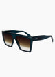 Ollie Sunglasses Navy/Brown