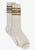 Malissa Plush Wide Rib Sock Ivory Marl