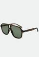 Quinn Sunglasses Grey/Light Green