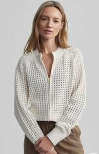 Marta Boucle Knit Jacket Coconut Milk