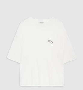 Louis Cursive Bing Tee in Ivory