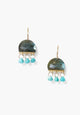 EG-5766 Sun Drop Earring Labradorite Mix