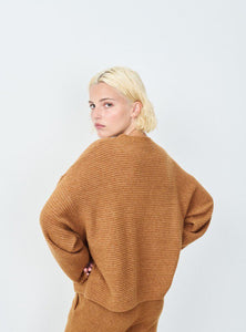 Women's Jumper Raxow Brunette Melange