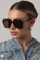 Virgo Sunglasses Chocolate/Brown