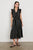 Garden Dress Ash Leno Stripe