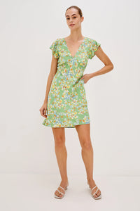 Gigi Dress Green Meadow