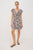 Gigi Dress Taupe Spotted