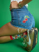 The Step Up Socks in Strawberry Sheer