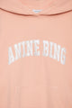 Harvey Sweatshirt Anine Bing Coral Pink