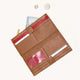 110 North Mahogany Pebble Red Zip BG