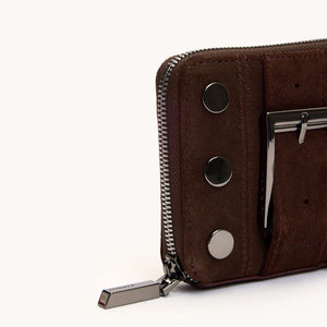 5 North Belted Suede Gunmetal