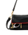 Beverly Medium Black Gold Red Zip