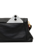 Beverly Medium Black Gold Red Zip