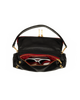 Beverly Medium Black Gold Red Zip