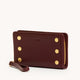 Bryant Wallet Cherrywood Pebble Brushed Gold