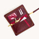 Bryant Wallet Cherrywood Pebble Brushed Gold