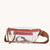 Charles Crossbody Medium Clear Mahogany Pebble