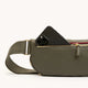 Charles Crossbody Medium Olive Brushed Gold