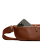 Charles Crossbody Medium Sienna Pebble Brushed Gold