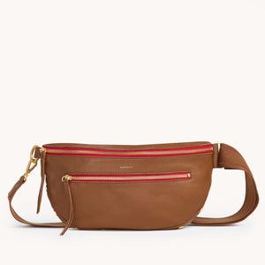 Charles Crossbody Large Mahogany Pebble BG