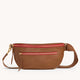 Charles Crossbody Large Mahogany Pebble BG