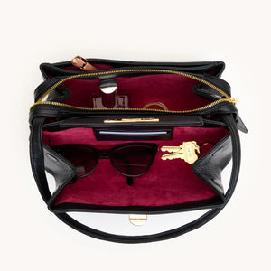 Charlotte Medium Black Gold