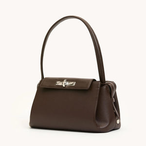 Charlotte Medium Espresso Pebble Silver