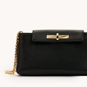 Charlotte Small Black Gold