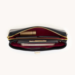 Charlotte Small Black Gold