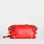 Daniel Crossbody Clutch Small Lighthouse Red Brushed Silver