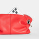 Daniel Crossbody Clutch Small Lighthouse Red Brushed Silver