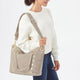 Daniel Large Grey Natural Brushed Gold