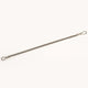 Metal Chain Shoulder Strap Brushed Silver