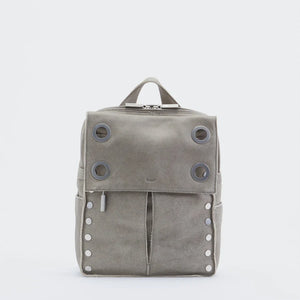 Montana Backpack Large Pewter Brushed Silver