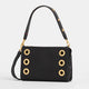 Montana Clutch Small Black Brushed Gold