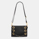 Montana Clutch Small Black Brushed Gold