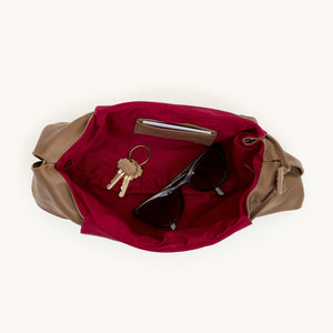 Tom Zip Medium Dune Silver