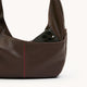 Tom Zip Medium Espresso Pebble Silver