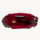 Tom Zip Medium Espresso Pebble Silver