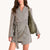 Tom Zip Olive Brushed Gold