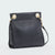 Tony Medium Black Brushed Gold Red Zip