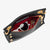 Tony Medium Black Brushed Gold Red Zip