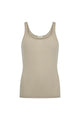 Isabella Singlet Tank Top Stone