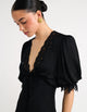 Honey Duster Maxi Dress Black