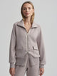 Roxbury Zip Through Taupe Marl