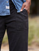 Black Rock Italian Utility Pant Washed Black